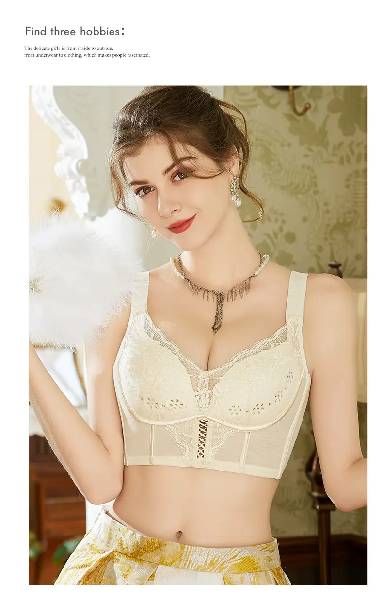 Vest-style Anti-Slip Cup Women's Breathable Inner Cup — feature 20