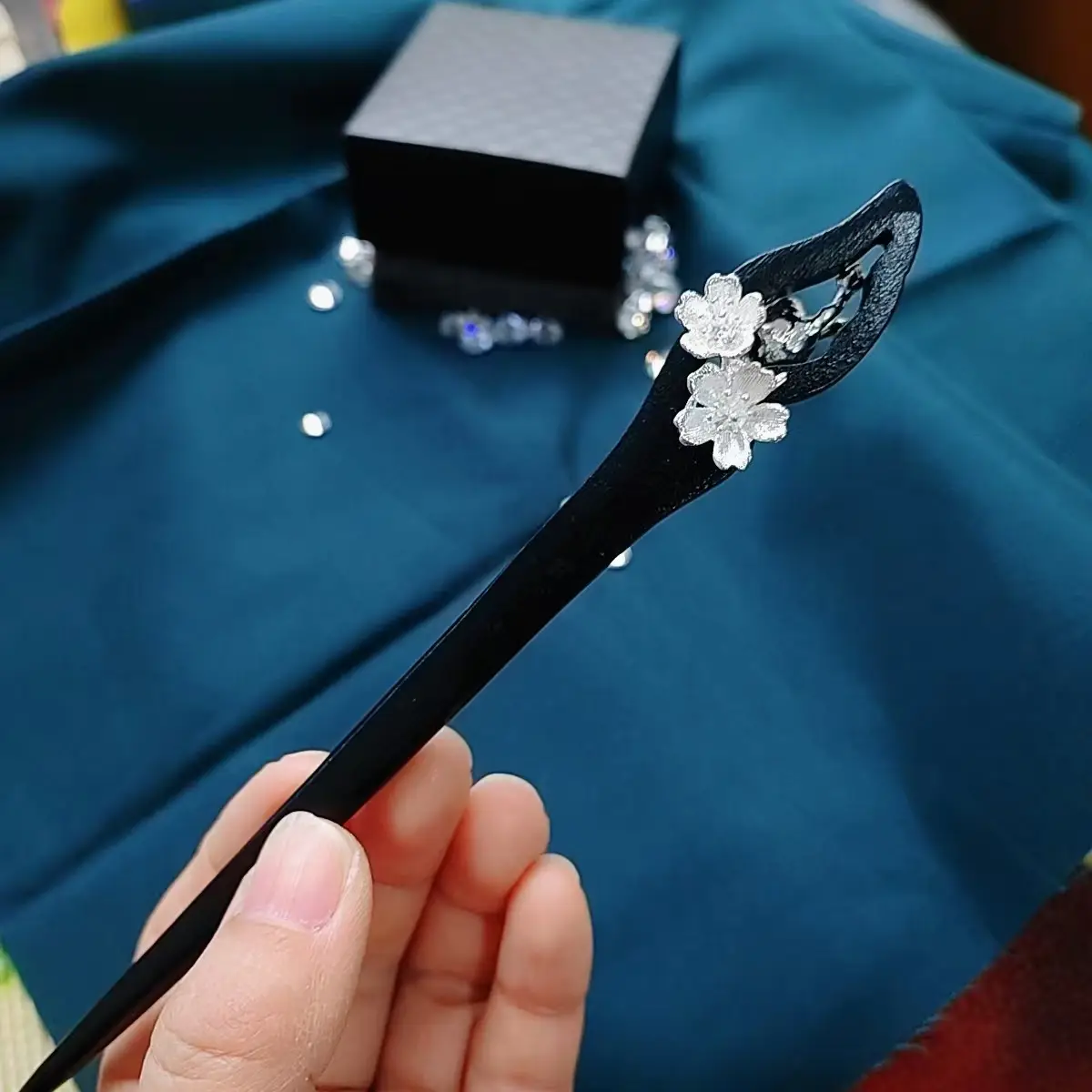New Chinese Style Tassel Hairpin with Hanfu Design - Image 43