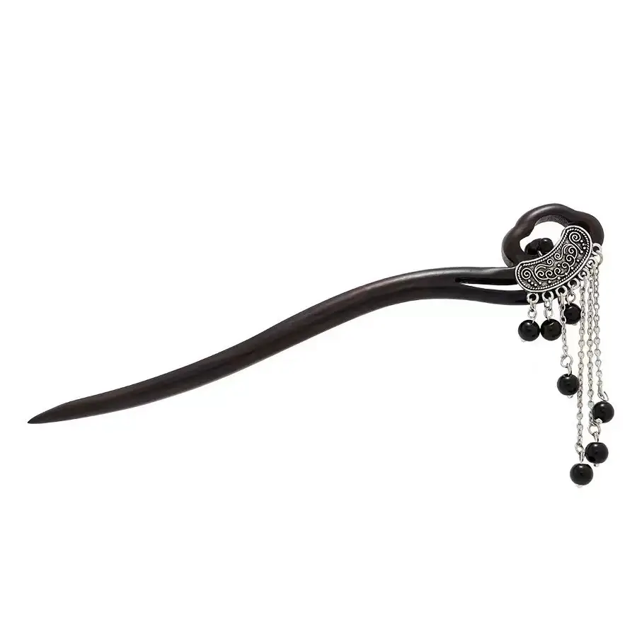 New Chinese Style Tassel Hairpin with Hanfu Design - Image 46