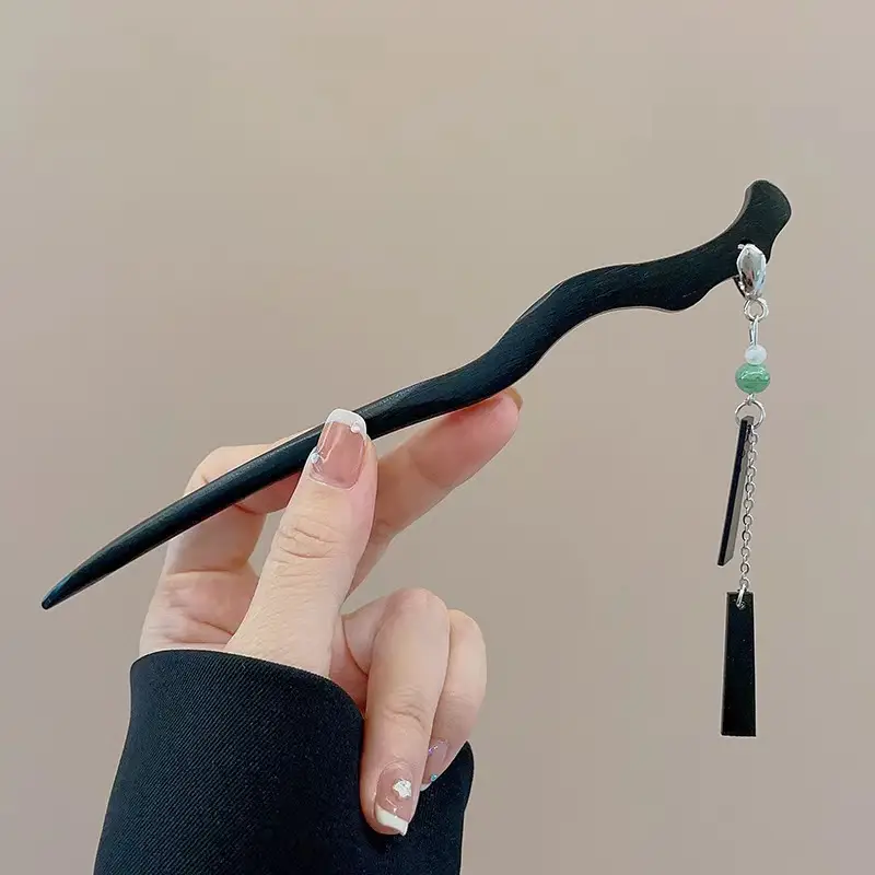 New Chinese Style Tassel Hairpin with Hanfu Design - Image 18