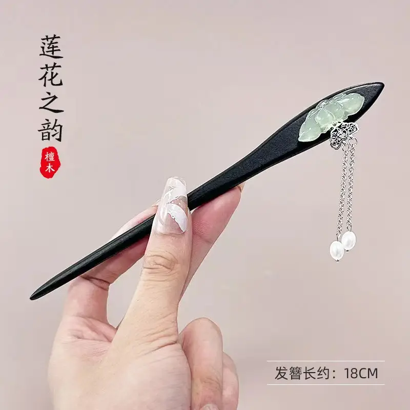 New Chinese Style Tassel Hairpin with Hanfu Design - Image 39