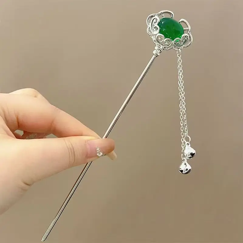 New Chinese Style Tassel Hairpin with Hanfu Design - Image 41