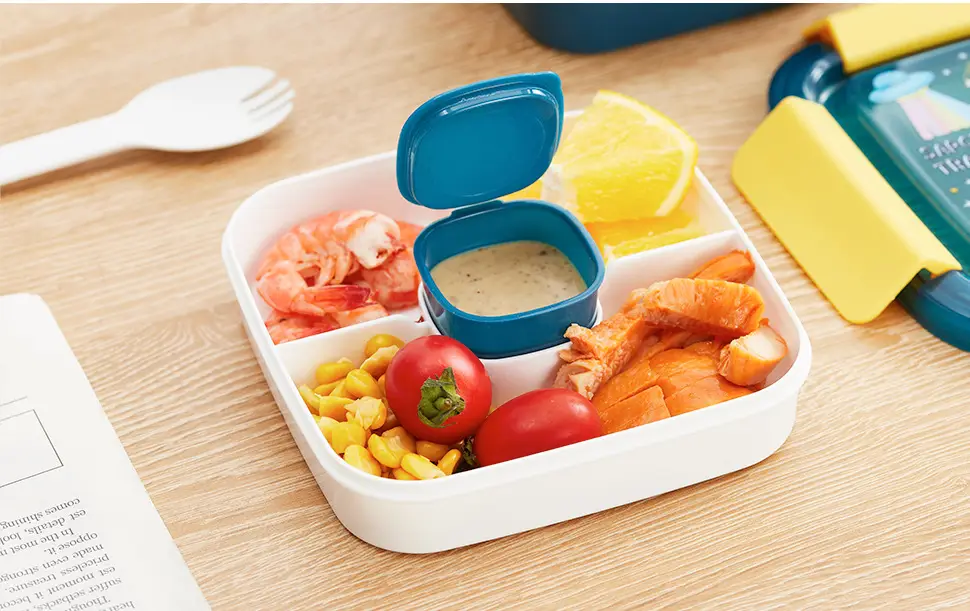 New cross-border wild sealed lunch box microwave portable lunch lunch box vegetable salad crisper hot sale — feature 11