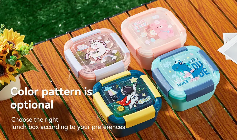 New cross-border wild sealed lunch box microwave portable lunch lunch box vegetable salad crisper hot sale — feature 15