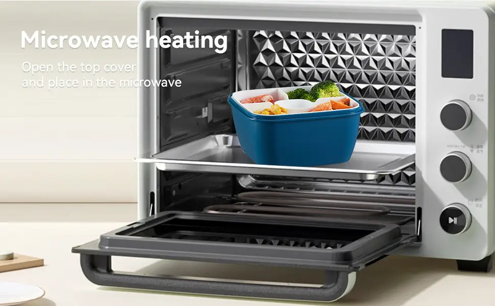 New cross-border wild sealed lunch box microwave portable lunch lunch box vegetable salad crisper hot sale — feature 4