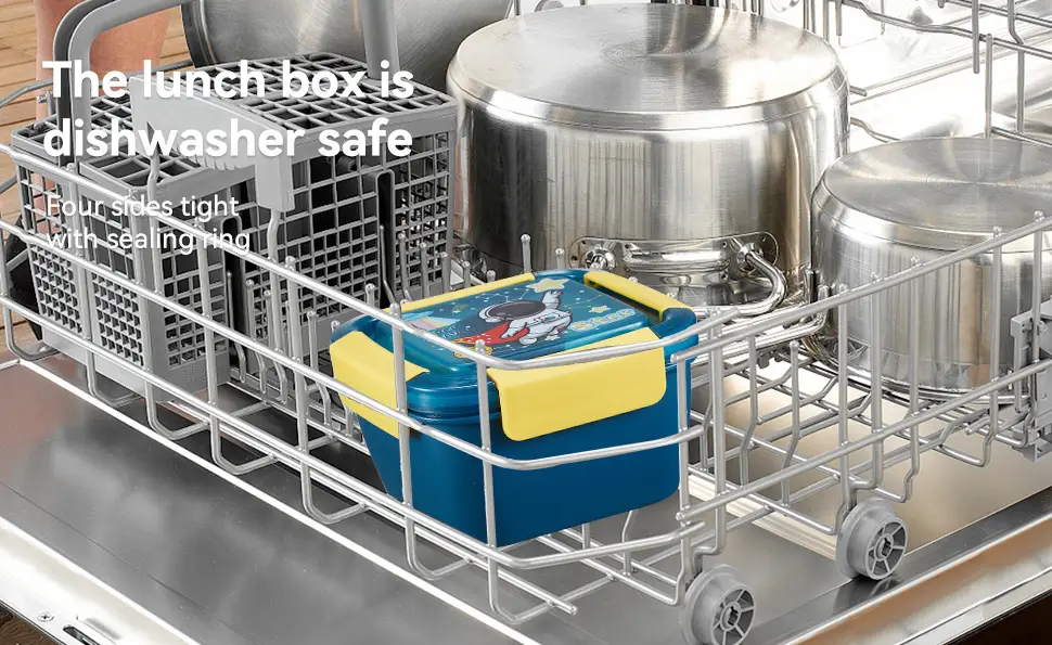 New cross-border wild sealed lunch box microwave portable lunch lunch box vegetable salad crisper hot sale — feature 6