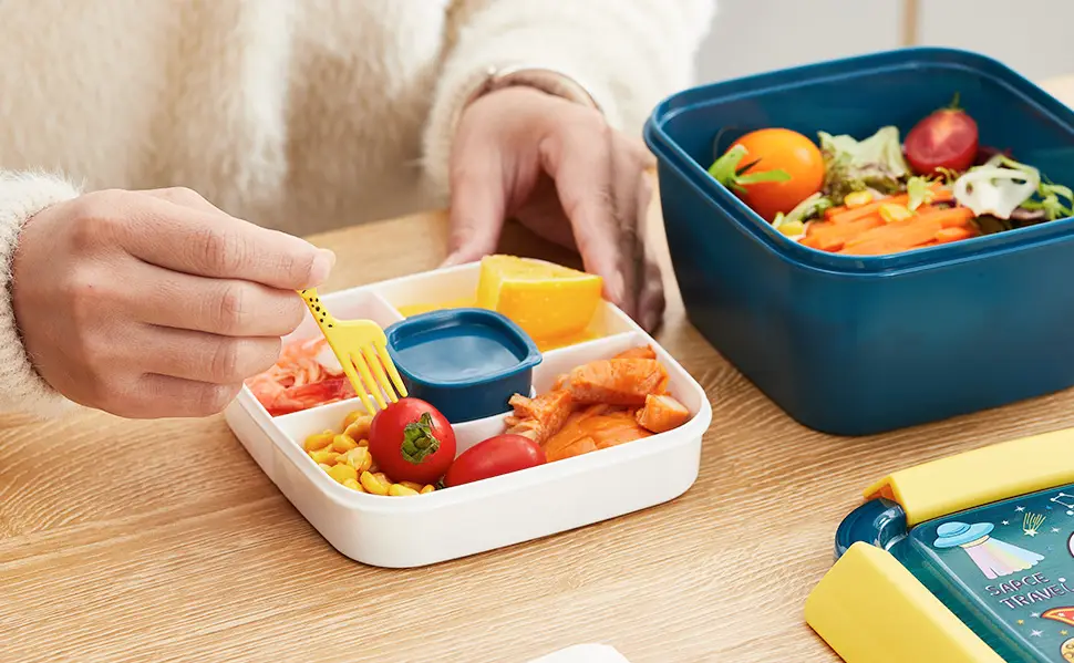 New cross-border wild sealed lunch box microwave portable lunch lunch box vegetable salad crisper hot sale — feature 9