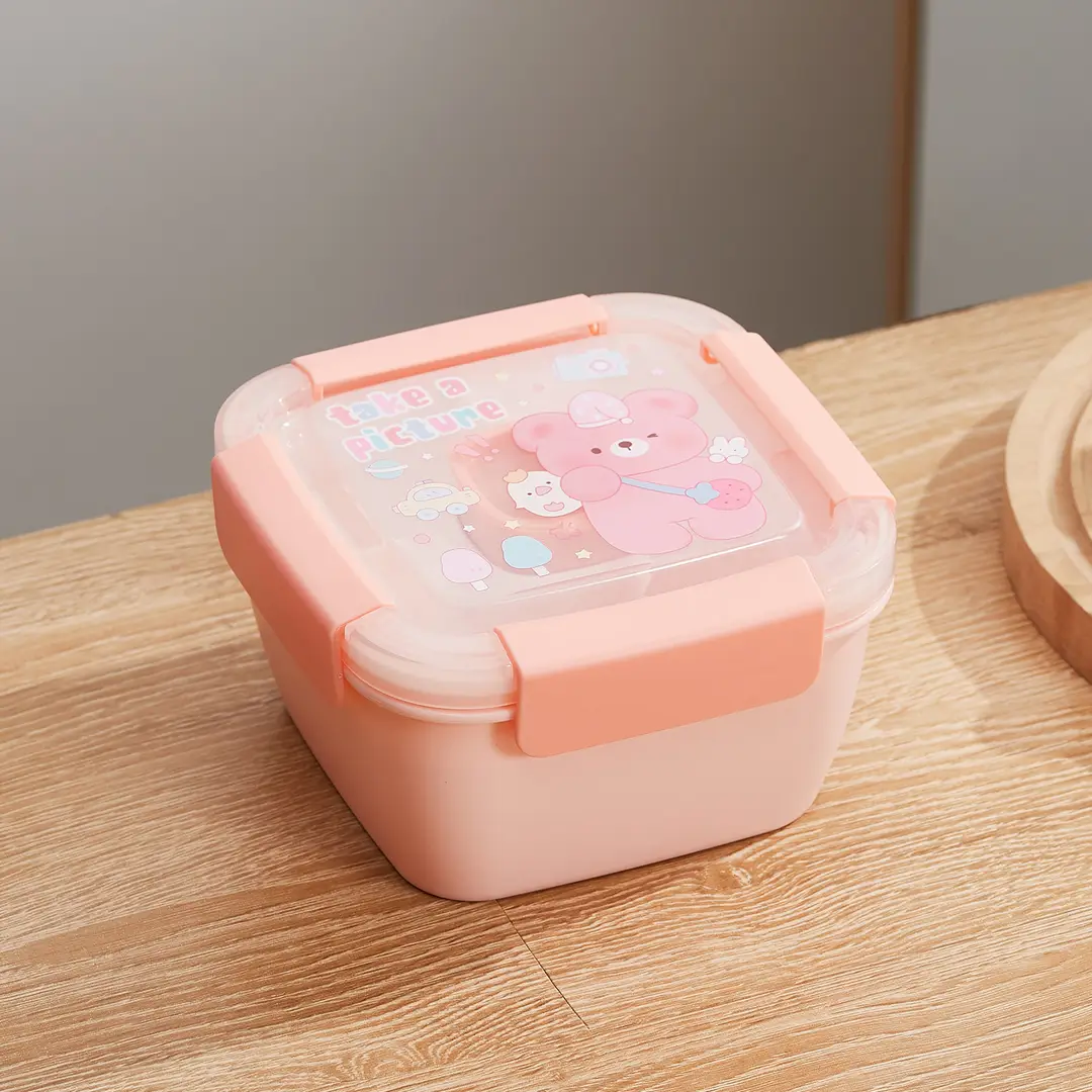 New cross-border wild sealed lunch box microwave portable lunch lunch box vegetable salad crisper hot sale