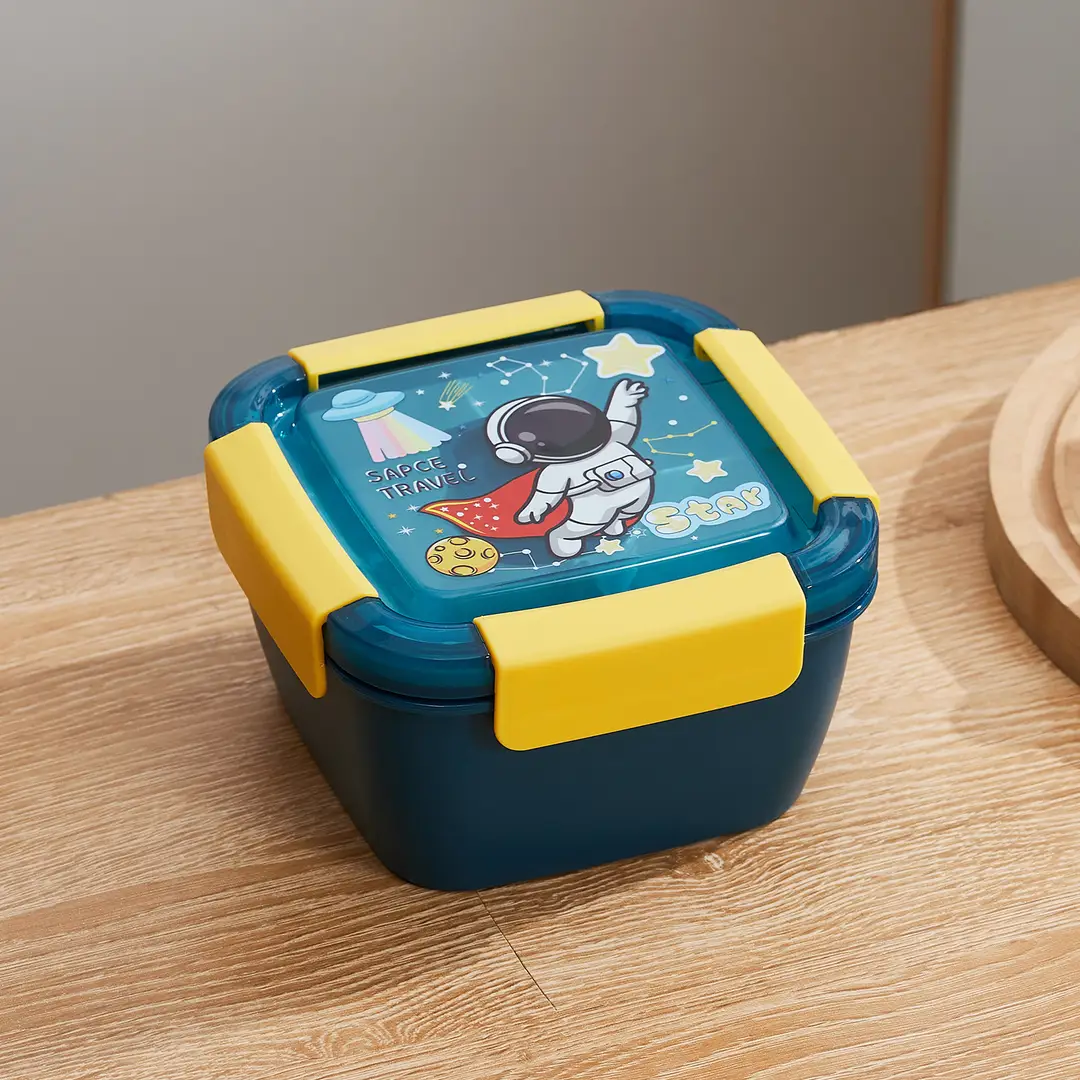 New cross-border wild sealed lunch box microwave portable lunch lunch box vegetable salad crisper hot sale