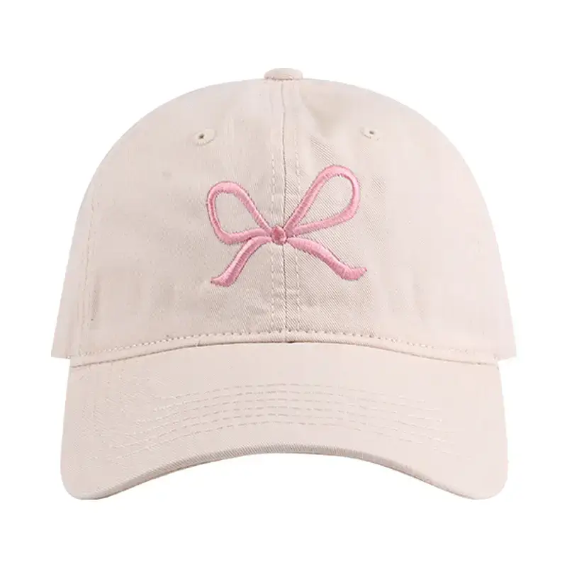 Women's Pink Bow Baseball Cap - Image 16