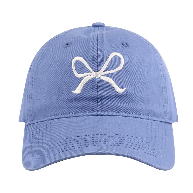 2024 New South Korea Bow Embroidered Sun-Proof Cap for Girls - Image 16