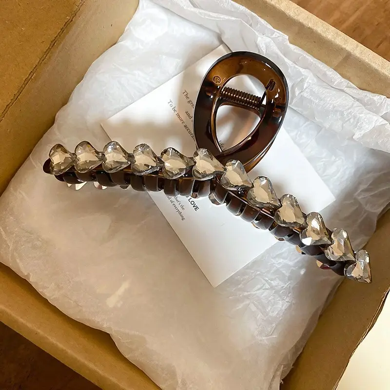 Maillard Acrylic Hairpin with Pearl Drop