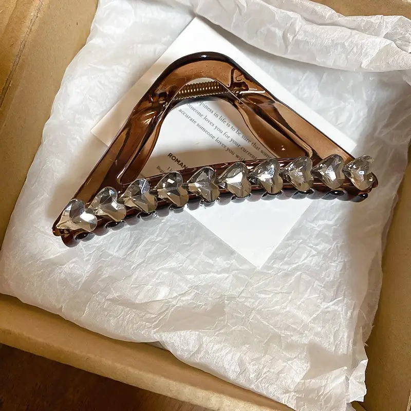 Maillard Acrylic Hairpin with Pearl Drop