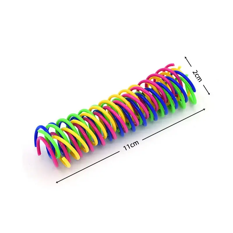 Cat Toys Colorful Spring Toy Set of 4, Cross-Border Hot-Selling Product, Direct Sales from the Manufacturer, Sufficient Stock, Cat Self-Entertainment and Boredom-Relief Toys — feature 11