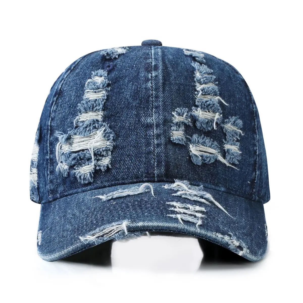 Spring & Summer Denim Peaked Caps Set - Image 3