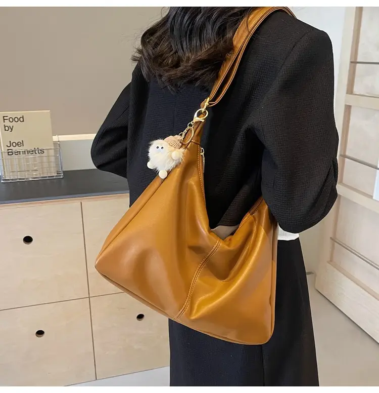 Women's Beige Crossbody Tote Bag Large Capacity Spring Summer — feature 24