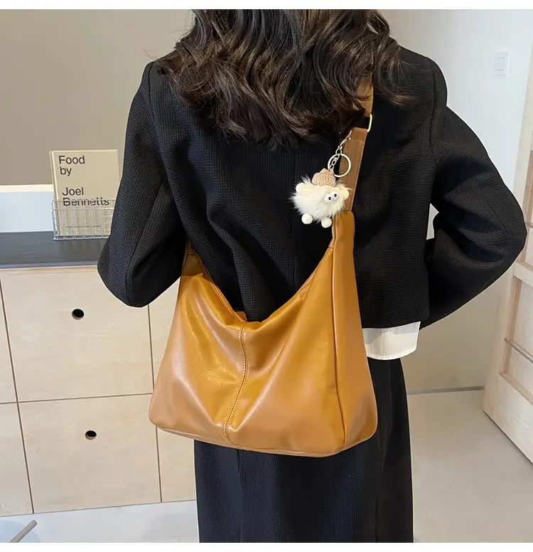 Women's Beige Crossbody Tote Bag Large Capacity Spring Summer — feature 25