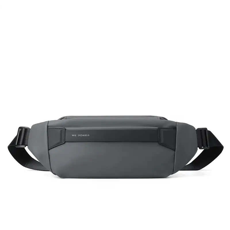 Men's Black Crossbody Messenger Bag Lightweight Casual - Image 2