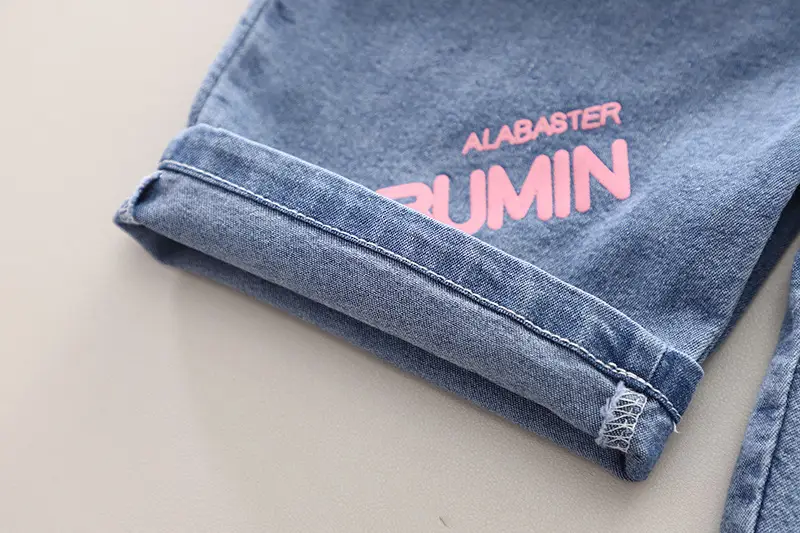 2024 Summer Boys Girls Denim Overalls T-Shirt Set — feature 17
