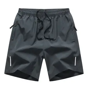Men's Black Reflective Shorts Summer Casual Quick Dry — feature 1