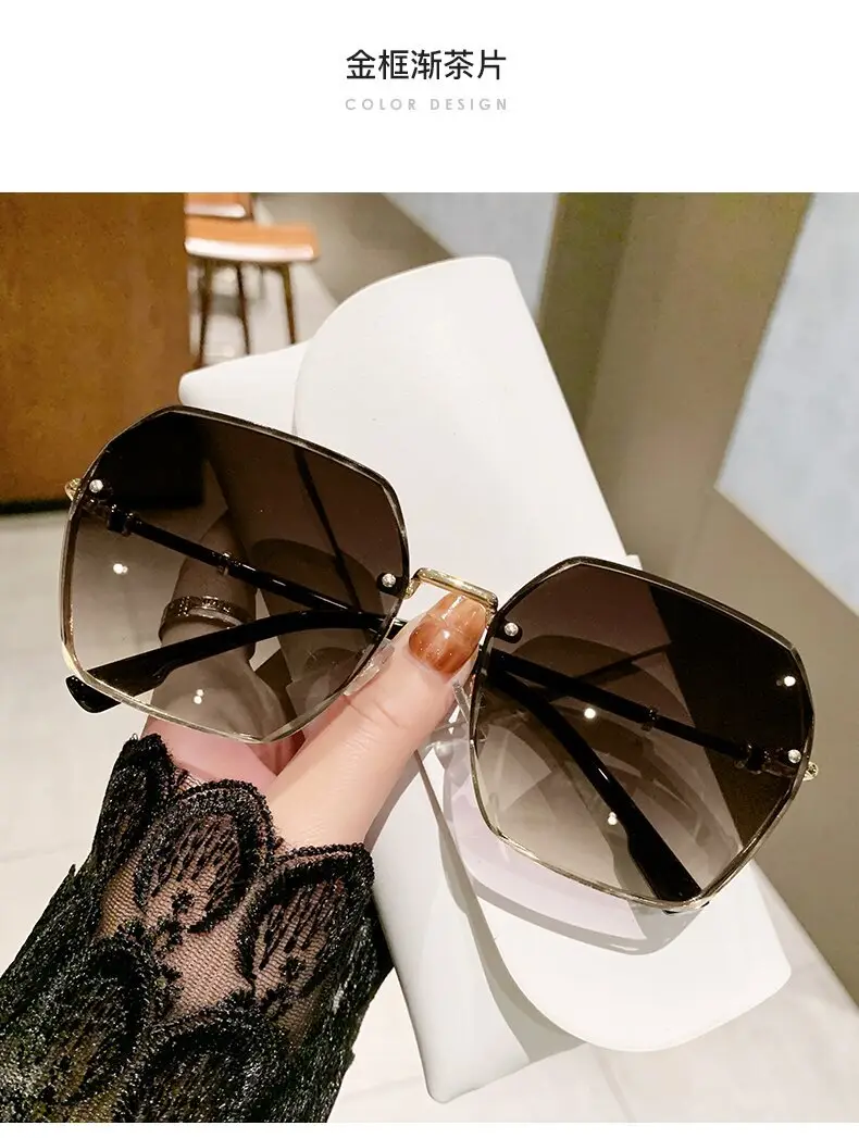 Women UV400 Large Frame Sunglasses Summer β feature 13