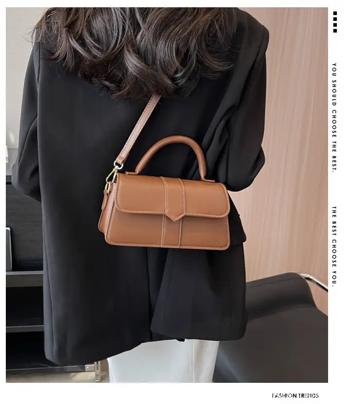 Women Retro Shoulder Messenger Bag Olive Green 2023 — feature 2