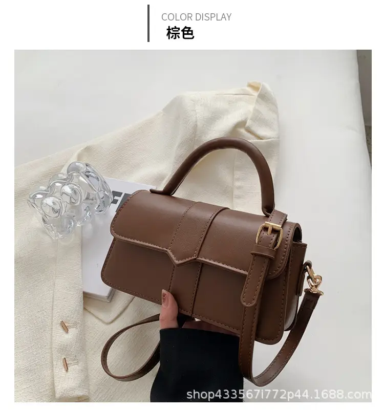 Women Retro Shoulder Messenger Bag Olive Green 2023 — feature 30