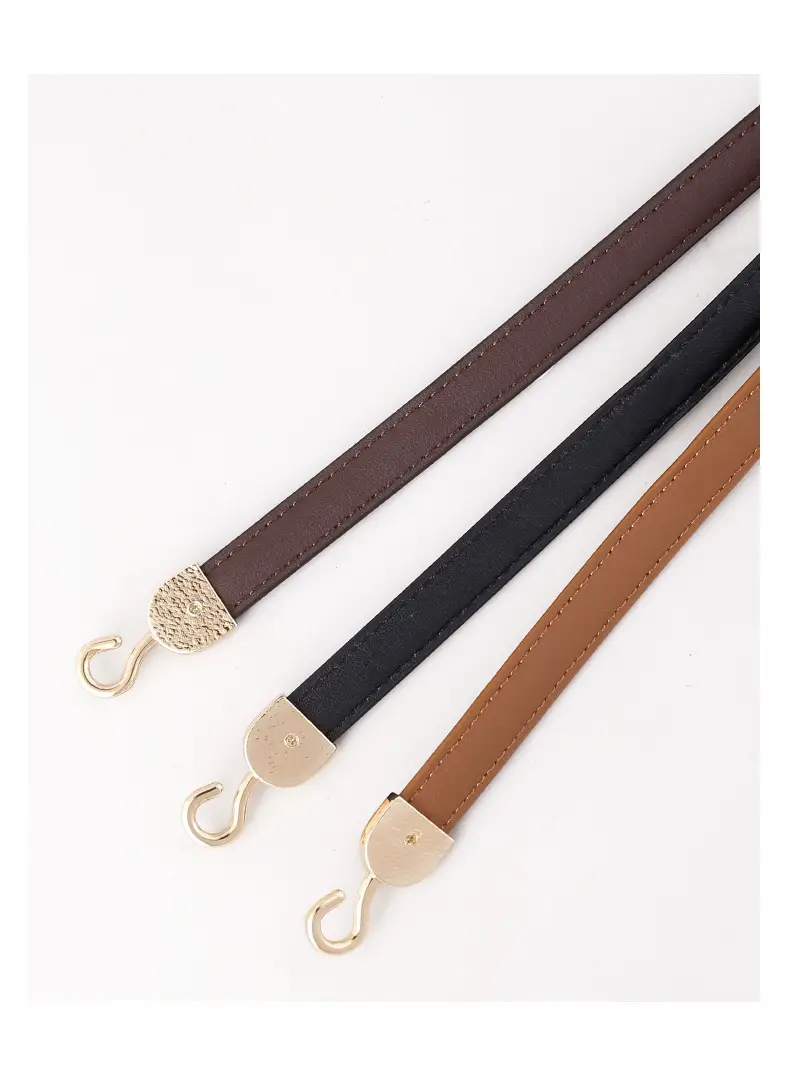 Women's No-Punch Buckle Belt Tan 2025 New Style — feature 27