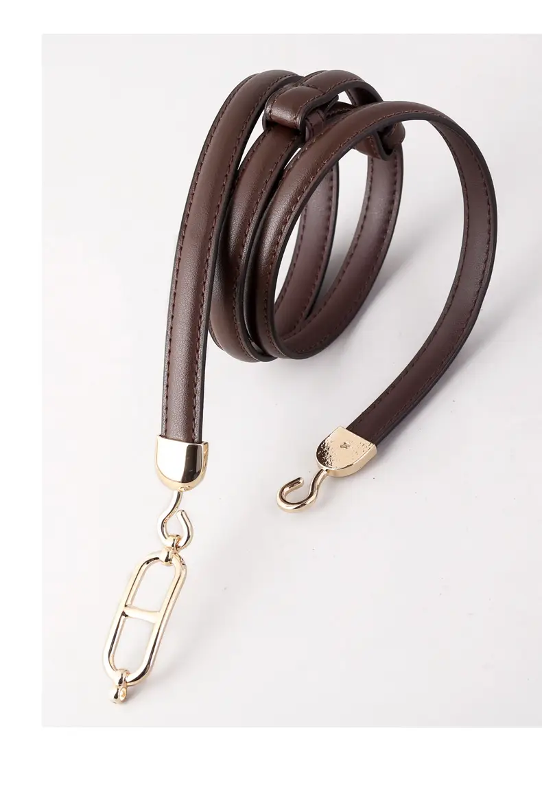 Women's No-Punch Buckle Belt Tan 2025 New Style — feature 30