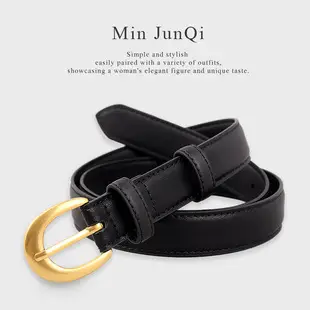 Women's No-Punch Buckle Belt Tan 2025 New Style — feature 7
