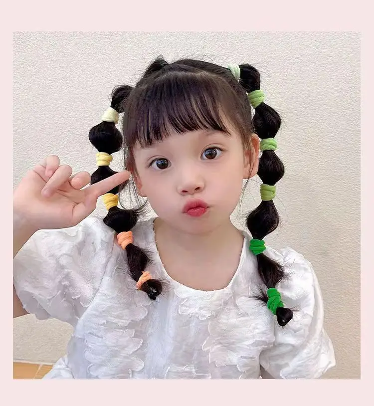 Super Elastic Hair Bands for Women Purple Ponytail Ties — feature 5