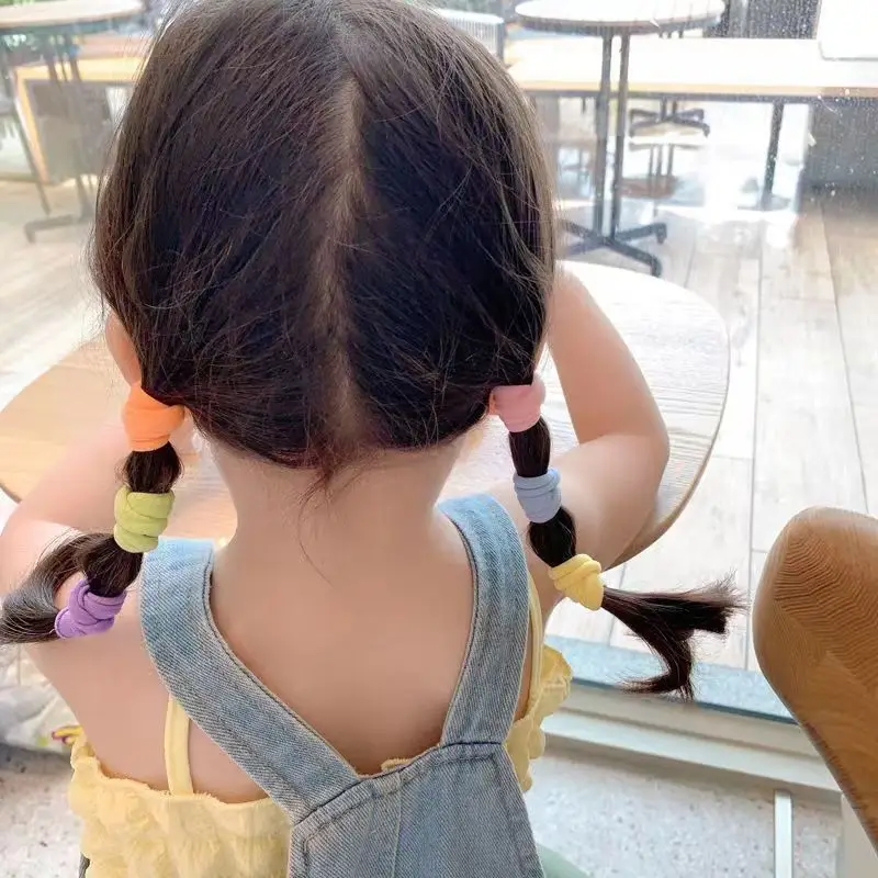 Super Elastic Hair Bands for Women Purple Ponytail Ties — feature 6