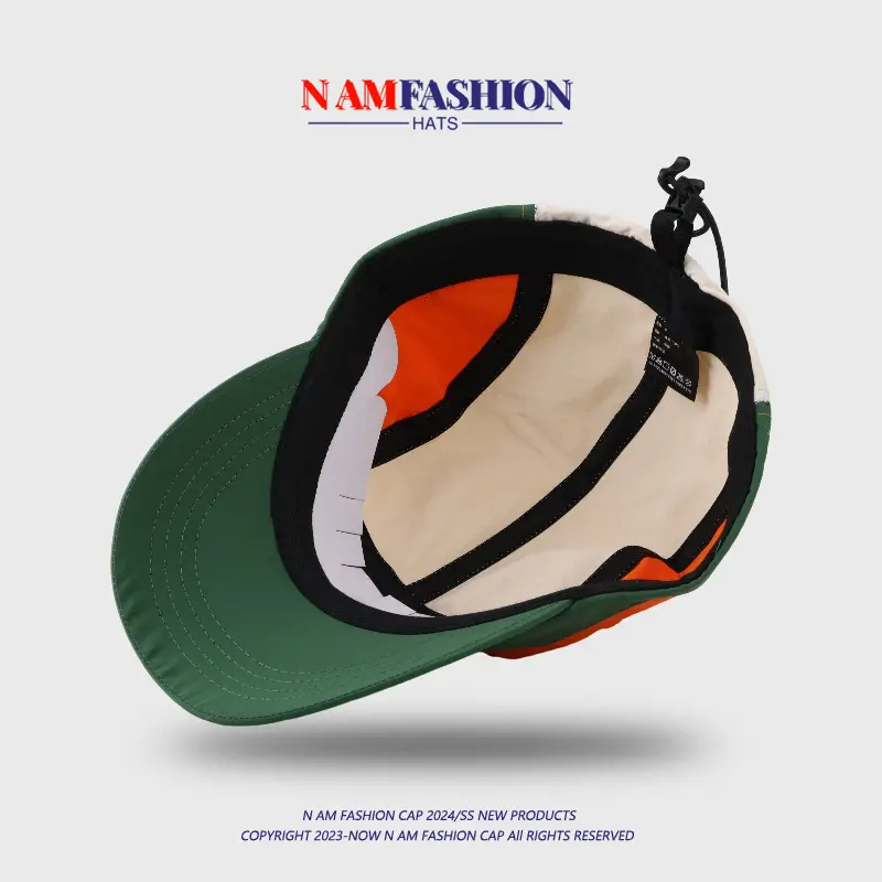 Men's Embroidered Baseball Cap Gray Black - Image 9
