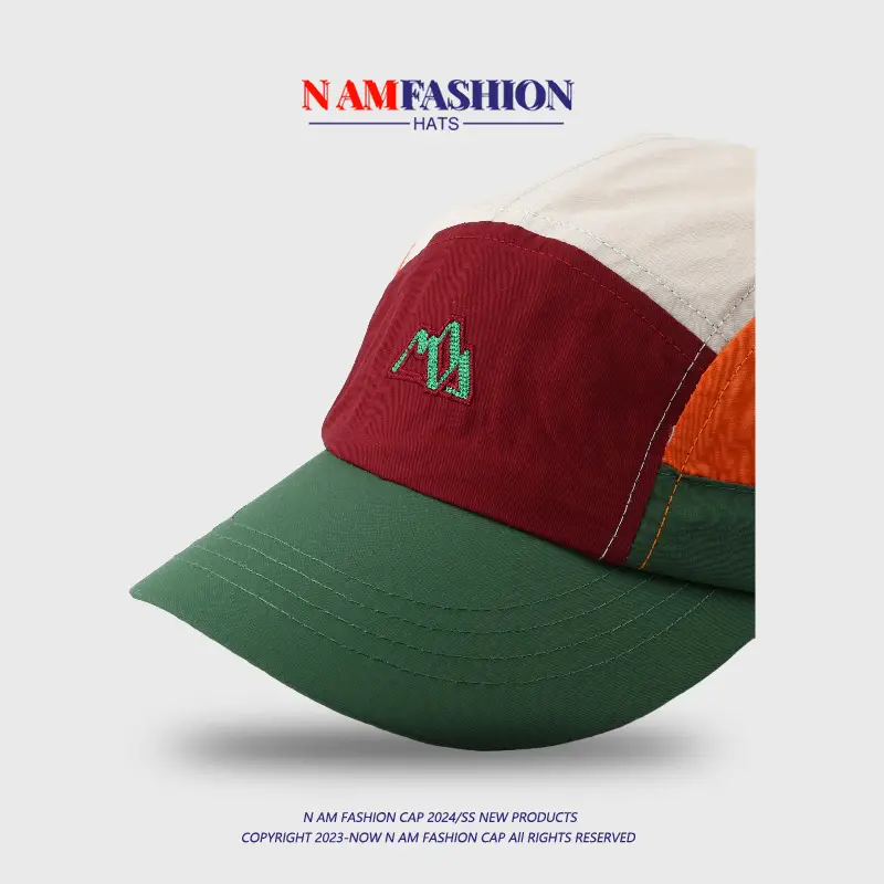 Men's Embroidered Baseball Cap Gray Black — feature 12
