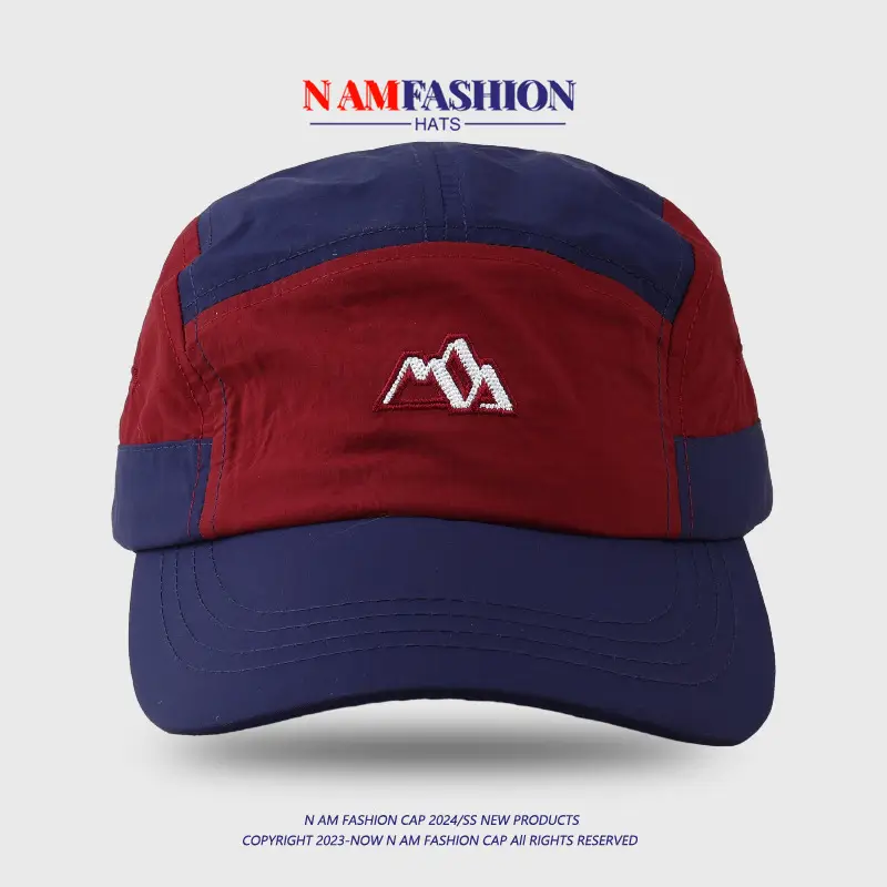Men's Embroidered Baseball Cap Gray Black — feature 14