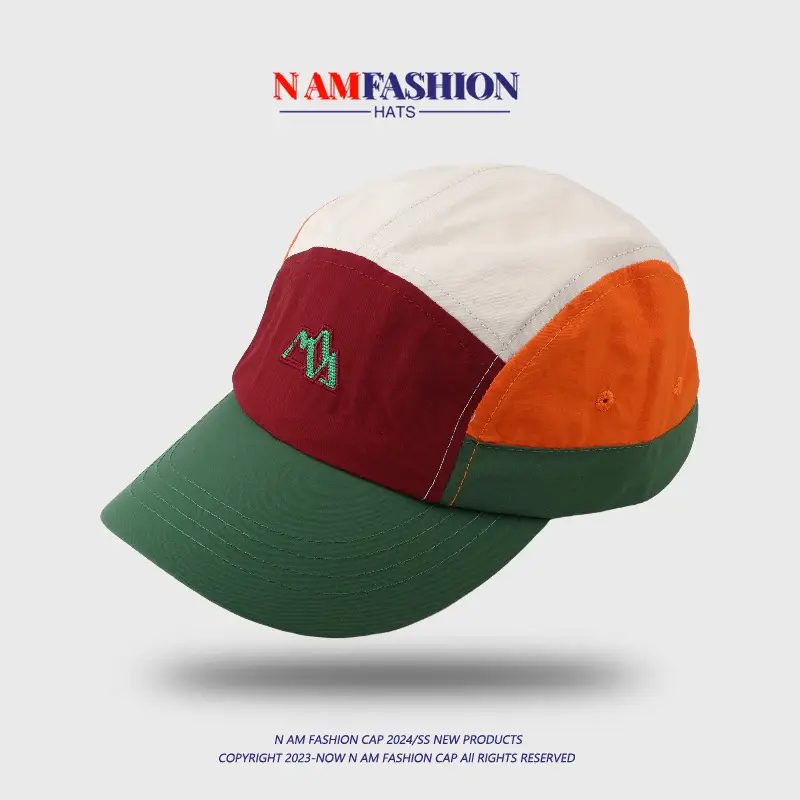 Men's Embroidered Baseball Cap Gray Black — feature 9