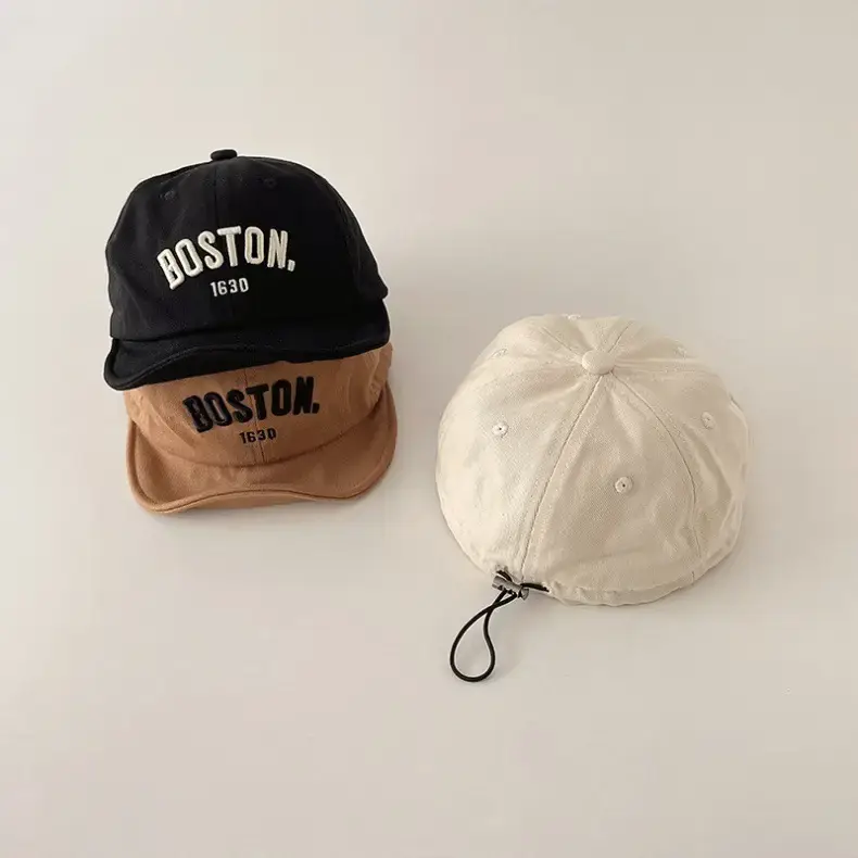 Green Peaked Cap for Boys & Girls Summer Sun Hat — feature 4