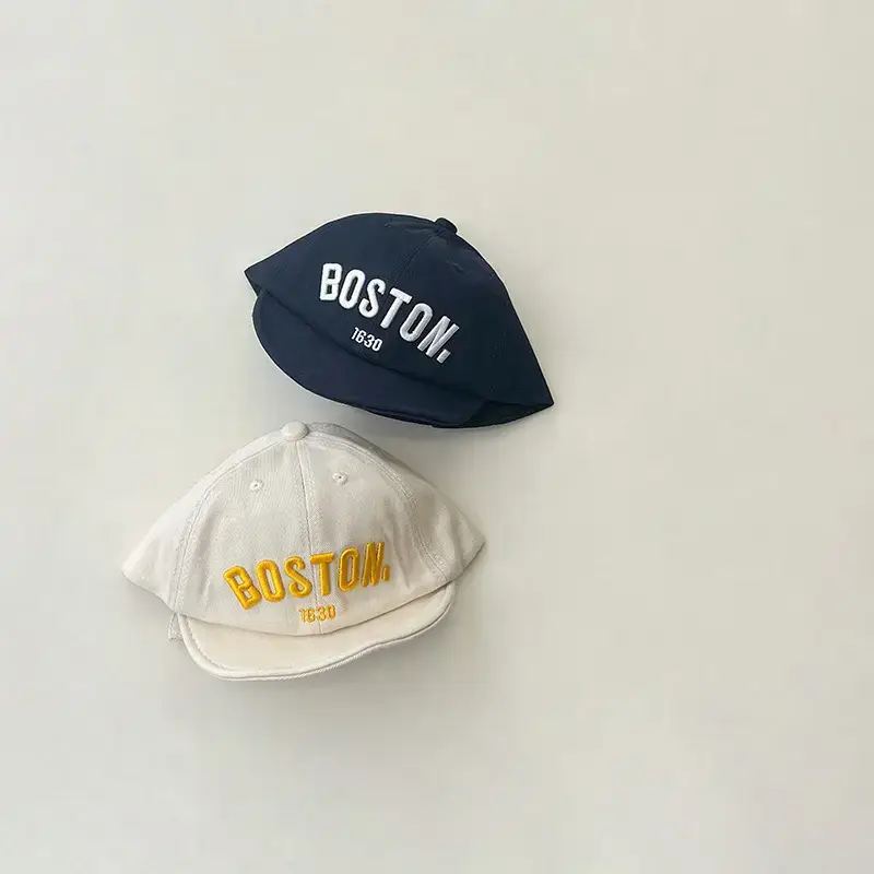 Green Peaked Cap for Boys & Girls Summer Sun Hat
