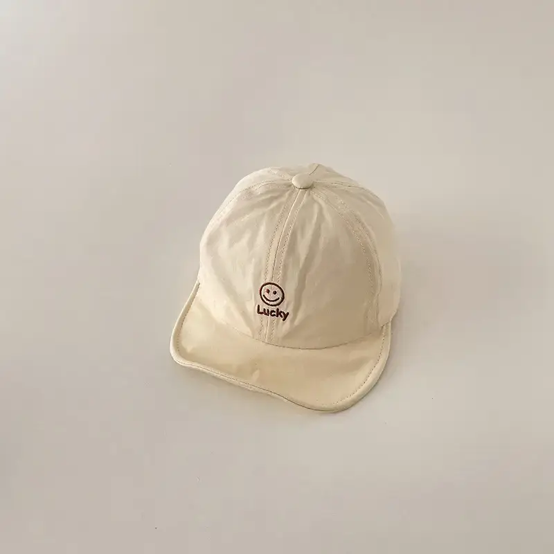 Green Peaked Cap for Boys & Girls Summer Sun Hat