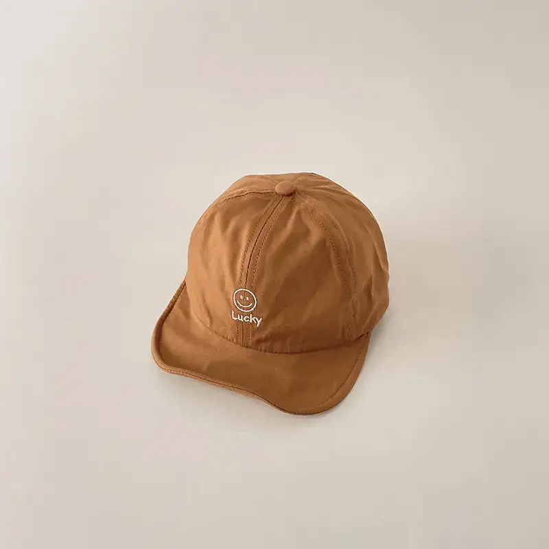 Green Peaked Cap for Boys & Girls Summer Sun Hat