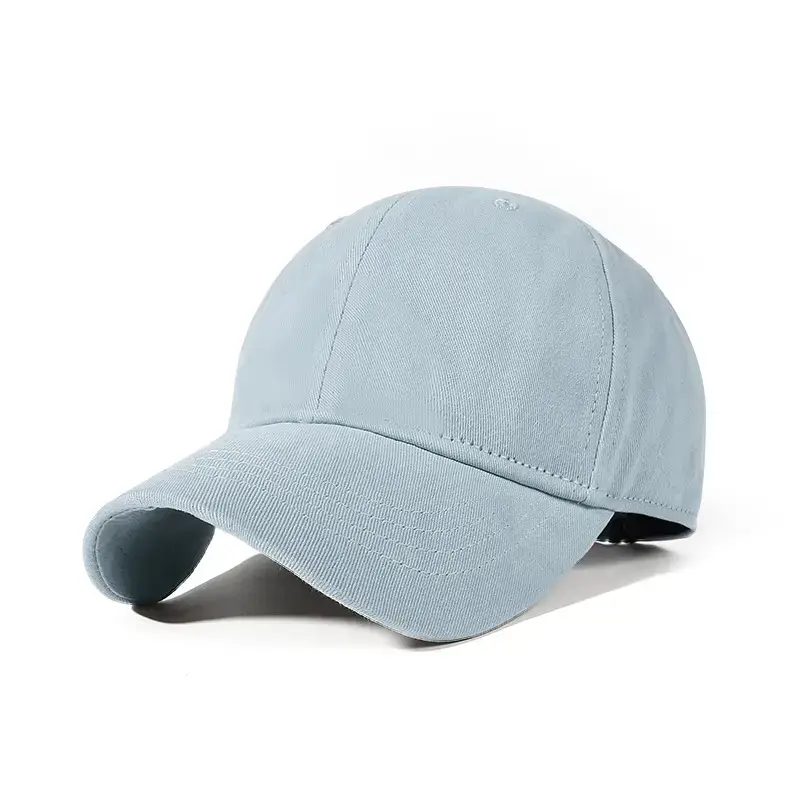 Women's Brown Cotton Baseball Cap with Back Closure - Image 9
