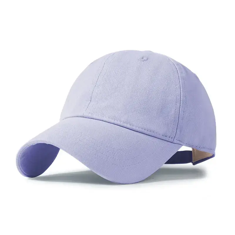 Women's Brown Cotton Baseball Cap with Back Closure - Image 11