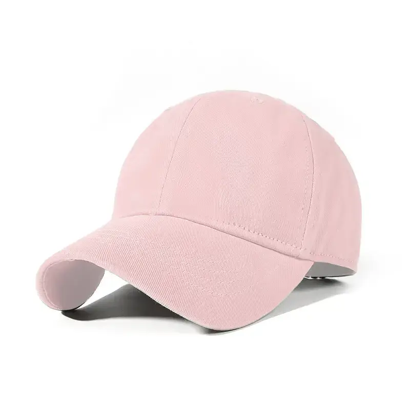 Women's Brown Cotton Baseball Cap with Back Closure - Image 12