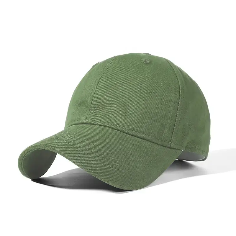Women's Brown Cotton Baseball Cap with Back Closure - Image 13