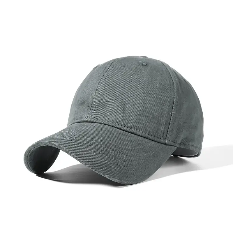 Women's Brown Cotton Baseball Cap with Back Closure - Image 3