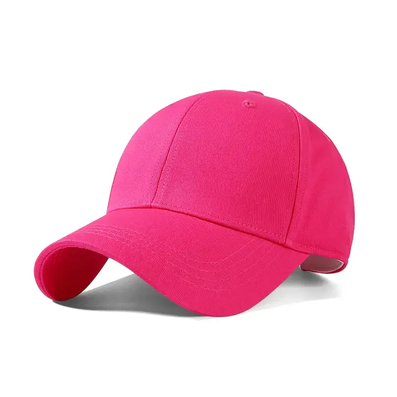 Women's Brown Cotton Baseball Cap with Back Closure - Image 8