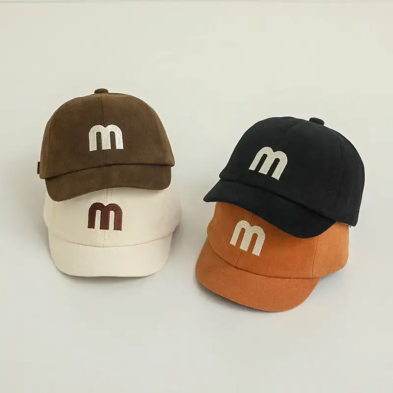 Baby Letter M Cap Beige Spring Autumn Korean Fashion