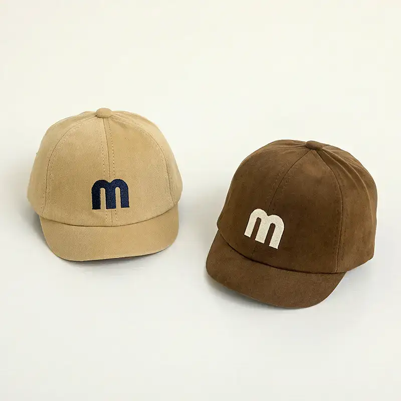 Baby Letter M Cap Beige Spring Autumn Korean Fashion
