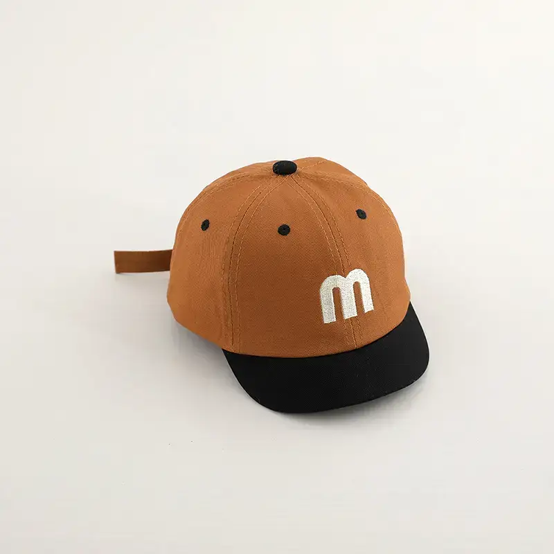 Baby Letter M Cap Beige Spring Autumn Korean Fashion
