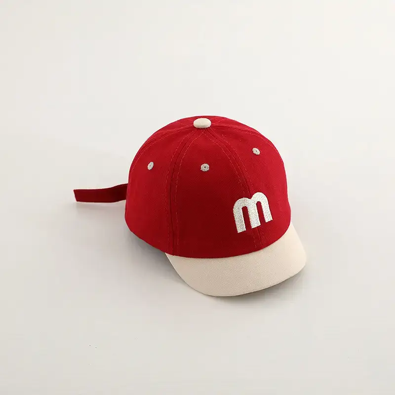Baby Letter M Cap Beige Spring Autumn Korean Fashion